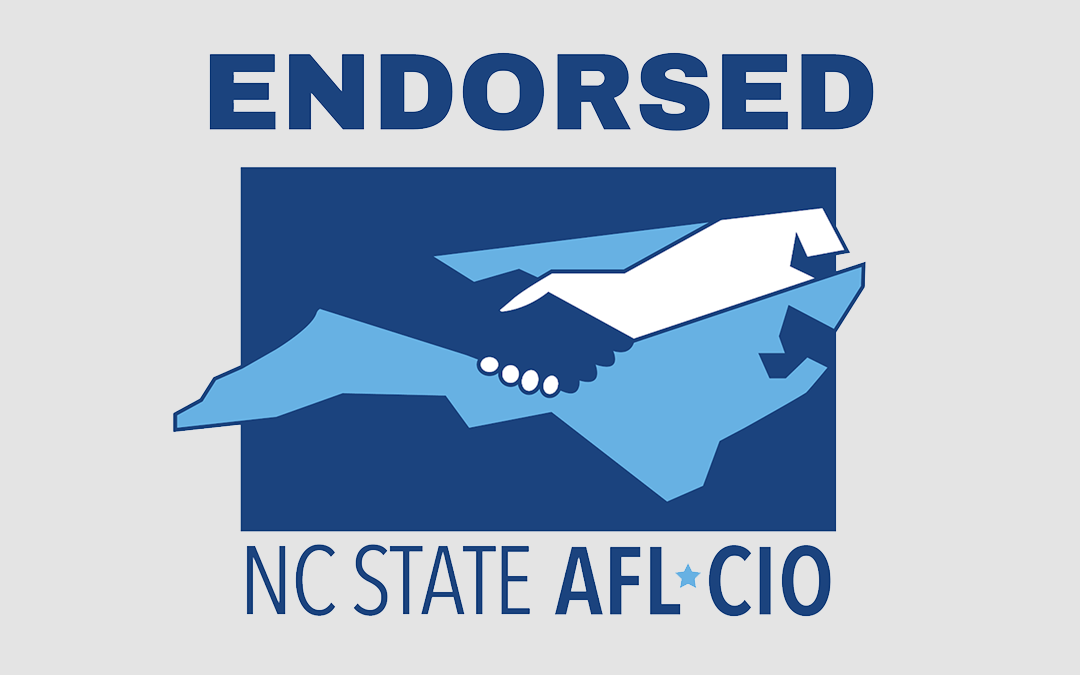 NC State AFL-CIO Endorses Senator Dan Blue for Re-election